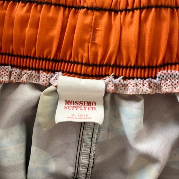 Mossimo Mens Surfboard Print Broad Shorts Surfing Size XL 16/18 - Picture 6 of 6